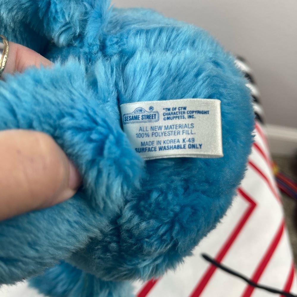 Vintage Cookie Monster Plushie - Picture 6 of 8